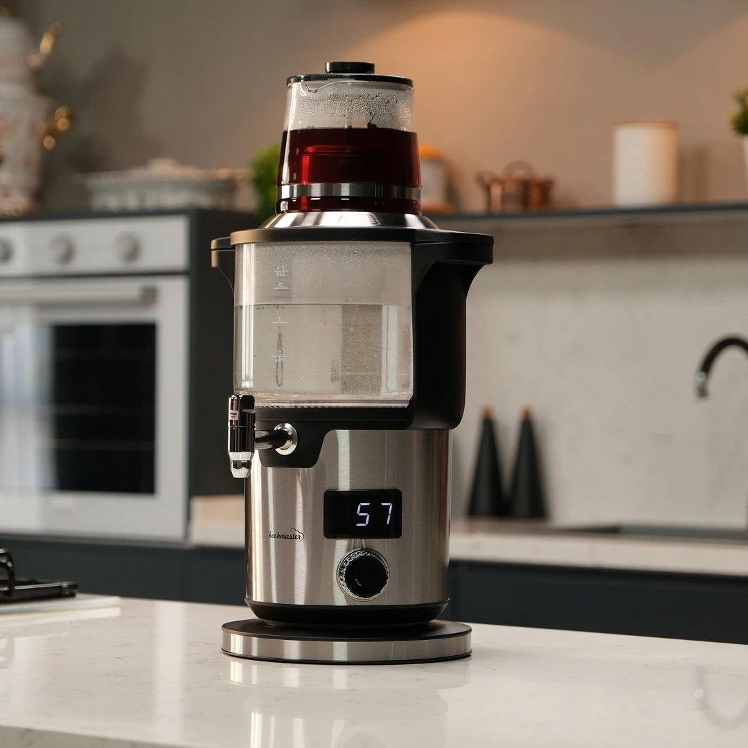 KOCHMASTER Aura Elektrischer Samowar aus Glas