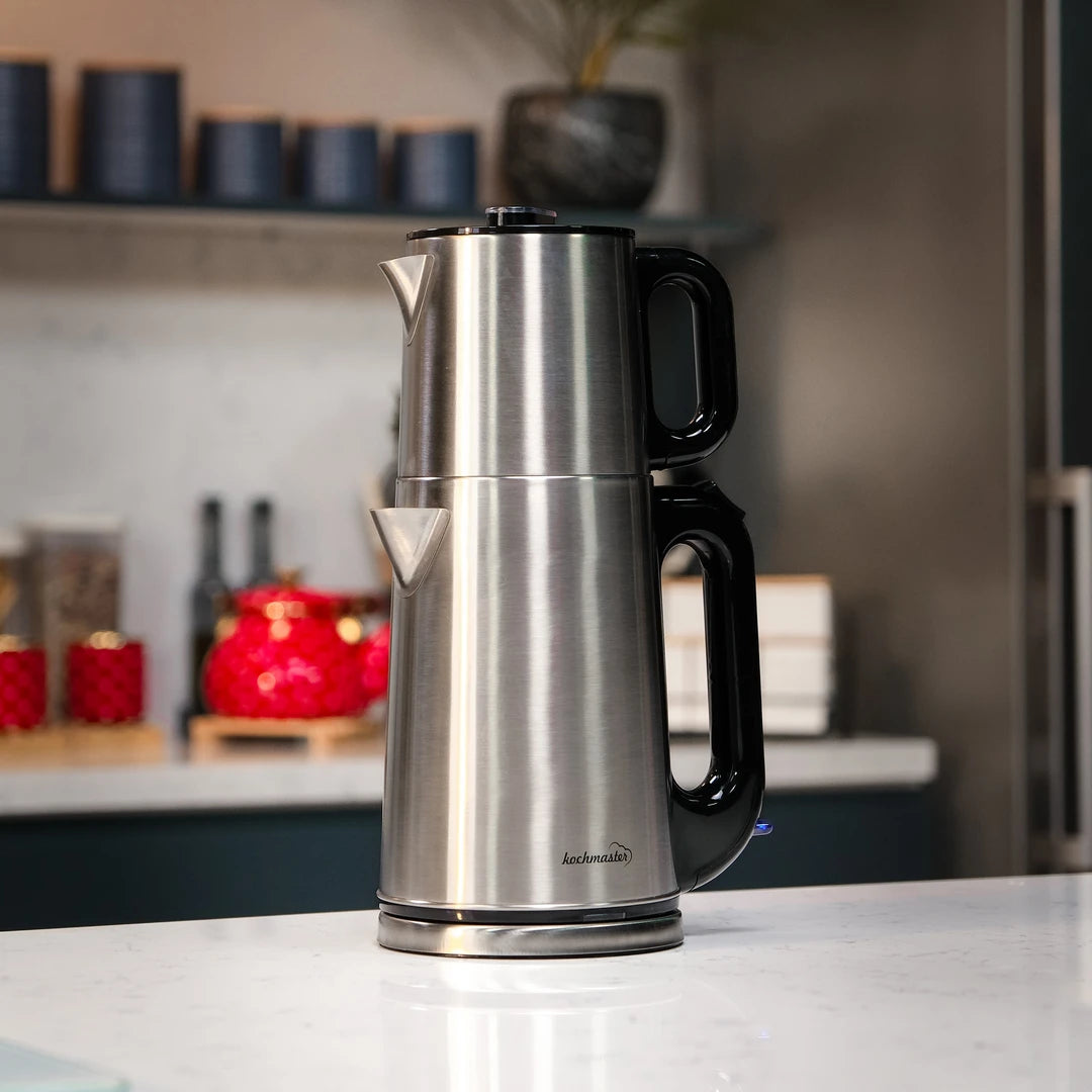 Kochmaster Dem Efendi Elegance Steel – Şık çay makinesi