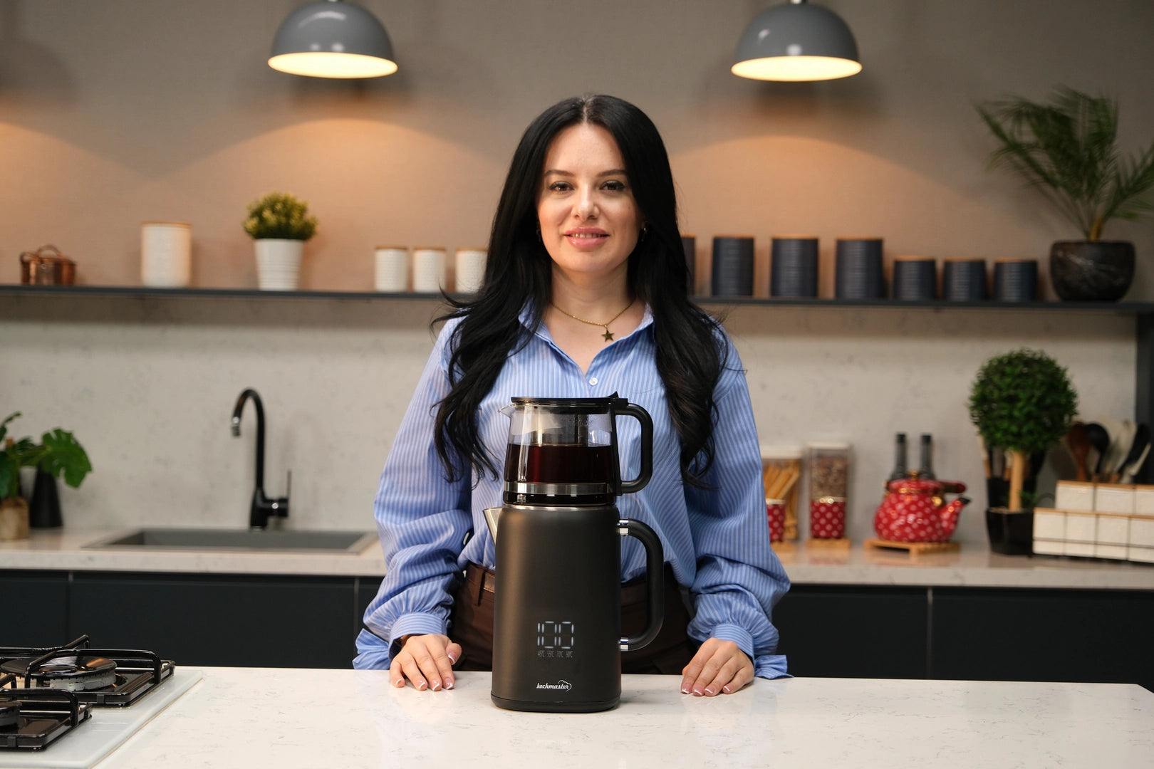 Kochmaster Dem Keyfi Digital Vision – Intelligent tea maker with digital display