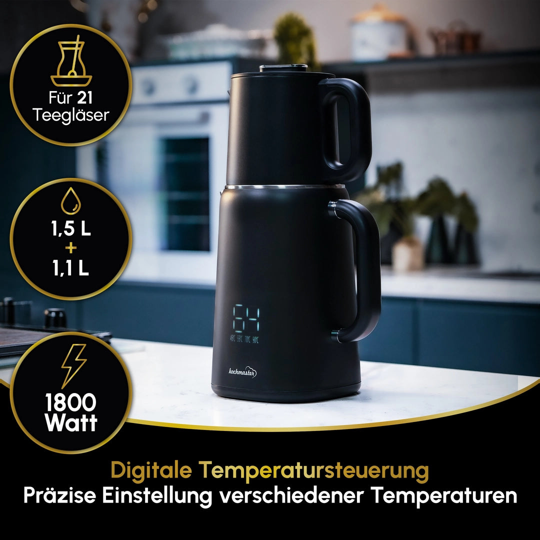 KOCHMASTER Dem Keyfi Pro Temaschine