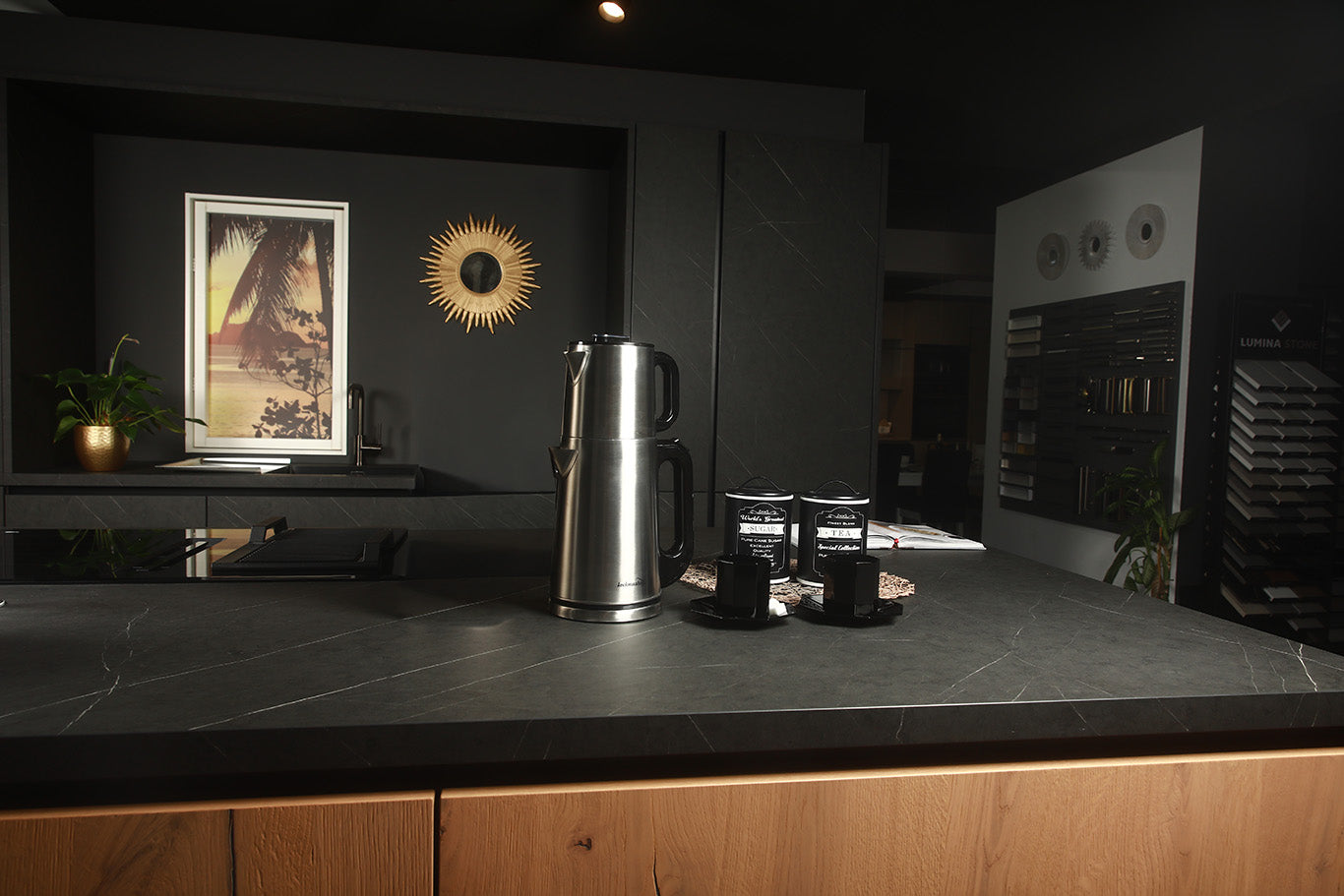 Dem Efendi Elegance Steel Teekocher 1800W - 3 Liter