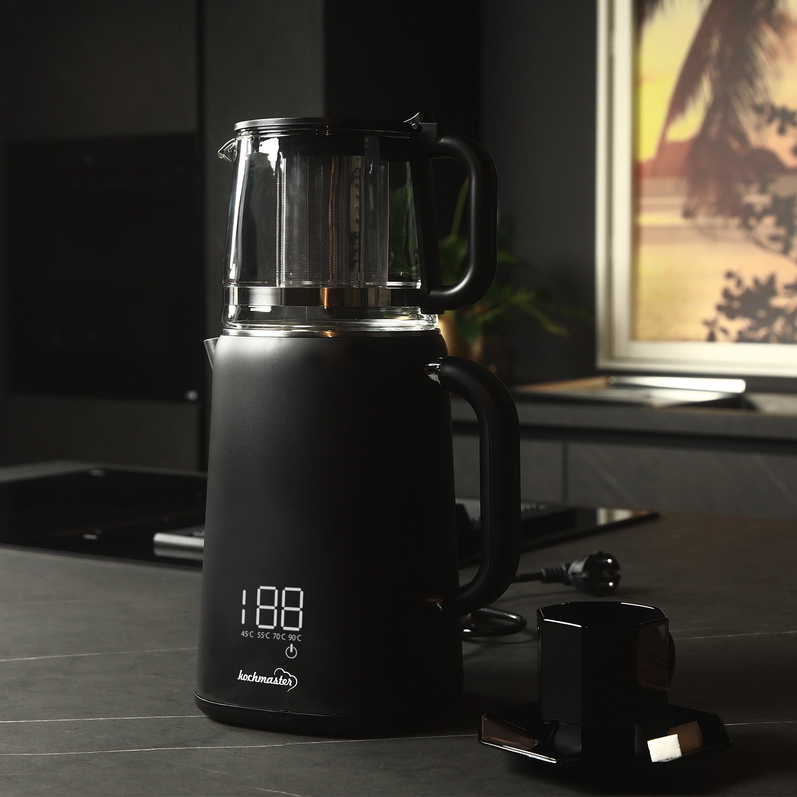 Kochmaster Dem Keyfi Dijital Vizyon – Dijital ekranlı akıllı çay makinesi