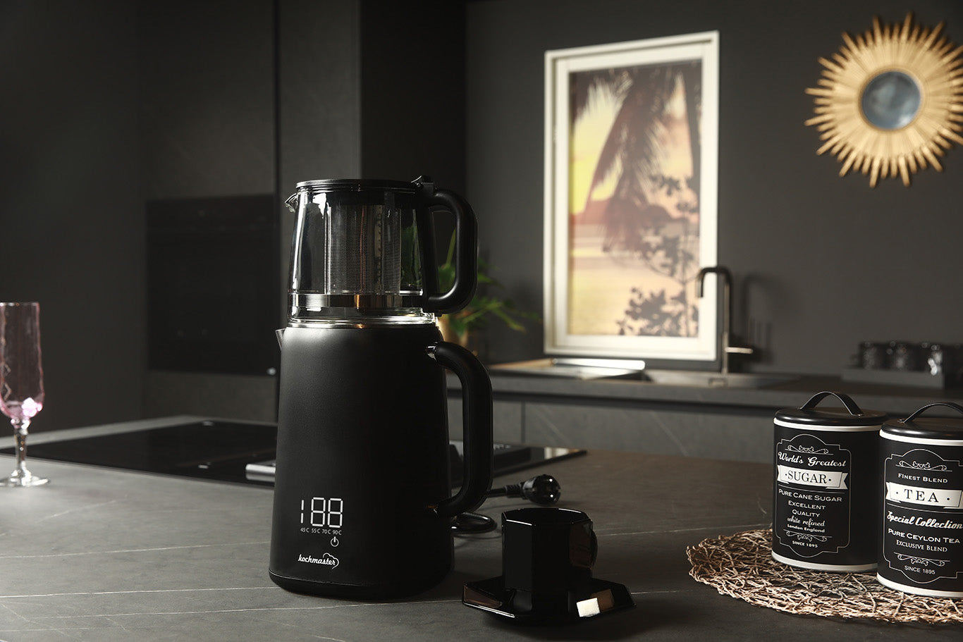 Dem Keyfi Teekocher Digital 2200W - 2,5 Liter