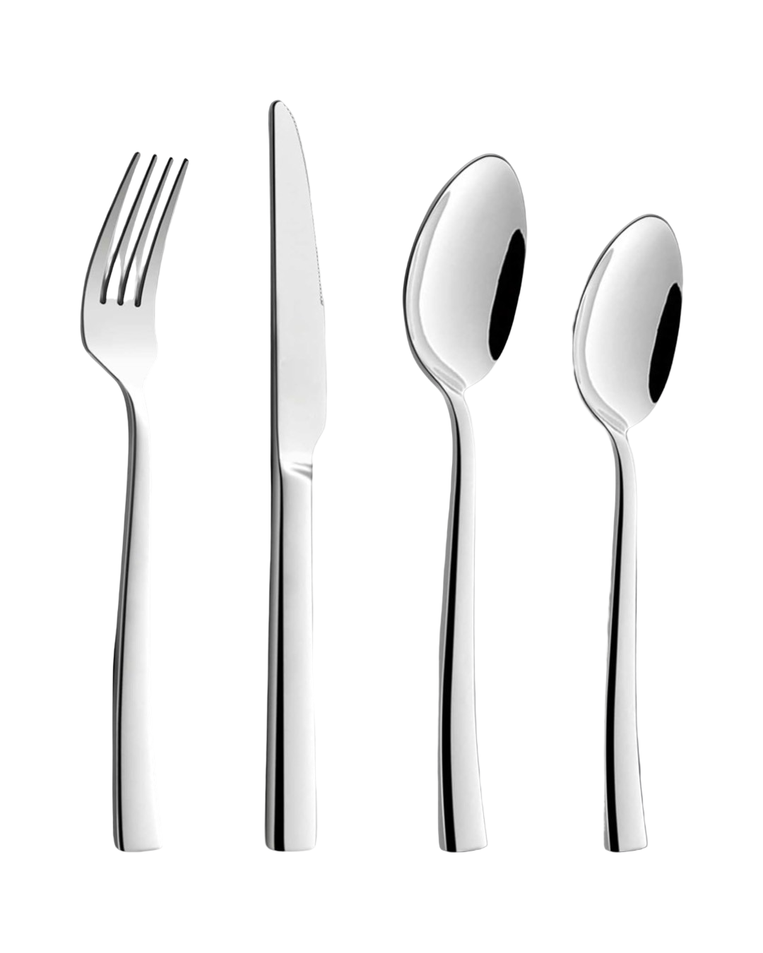 Edelstahl Besteckset 24-tlg