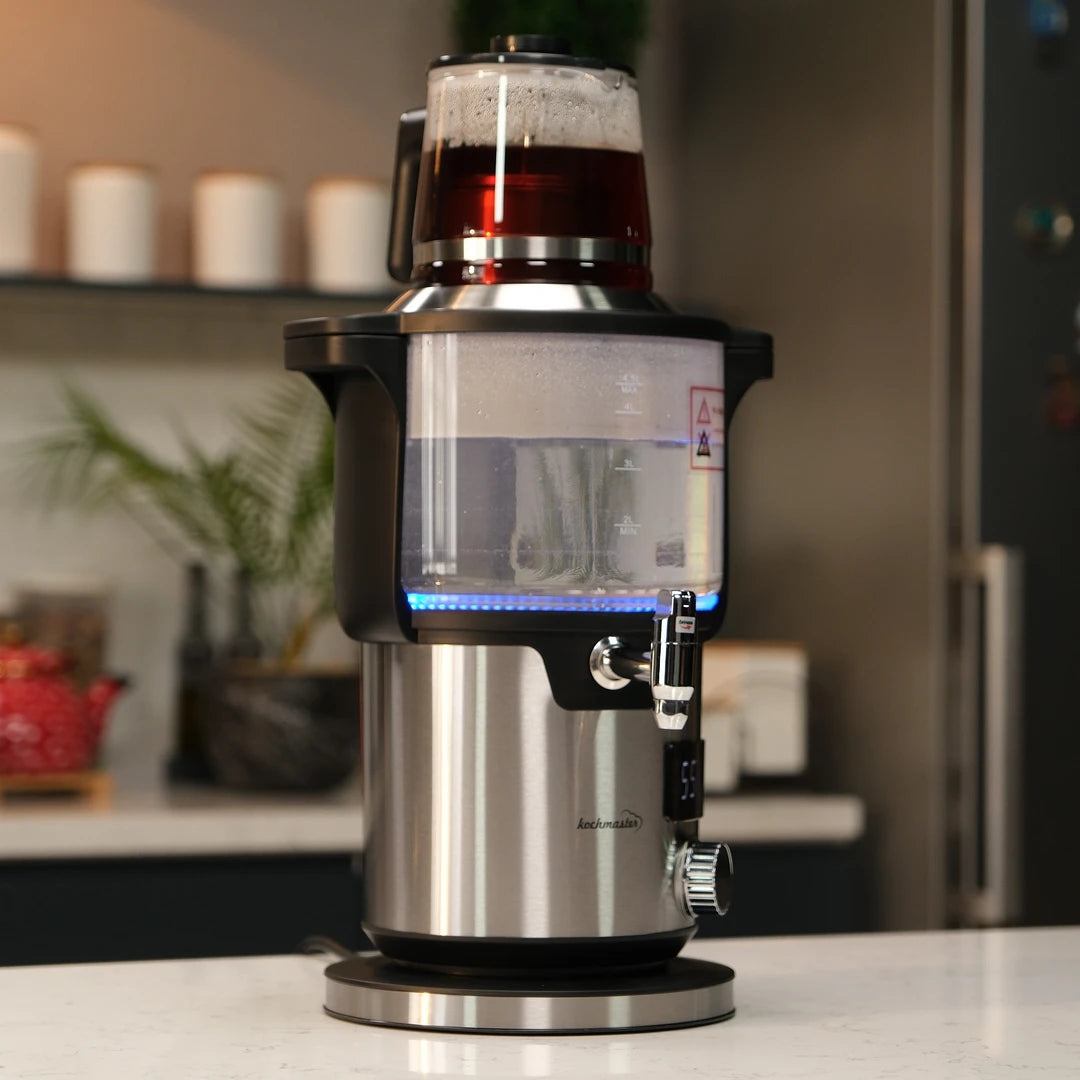 KOCHMASTER Aura Elektrischer Samowar aus Glas