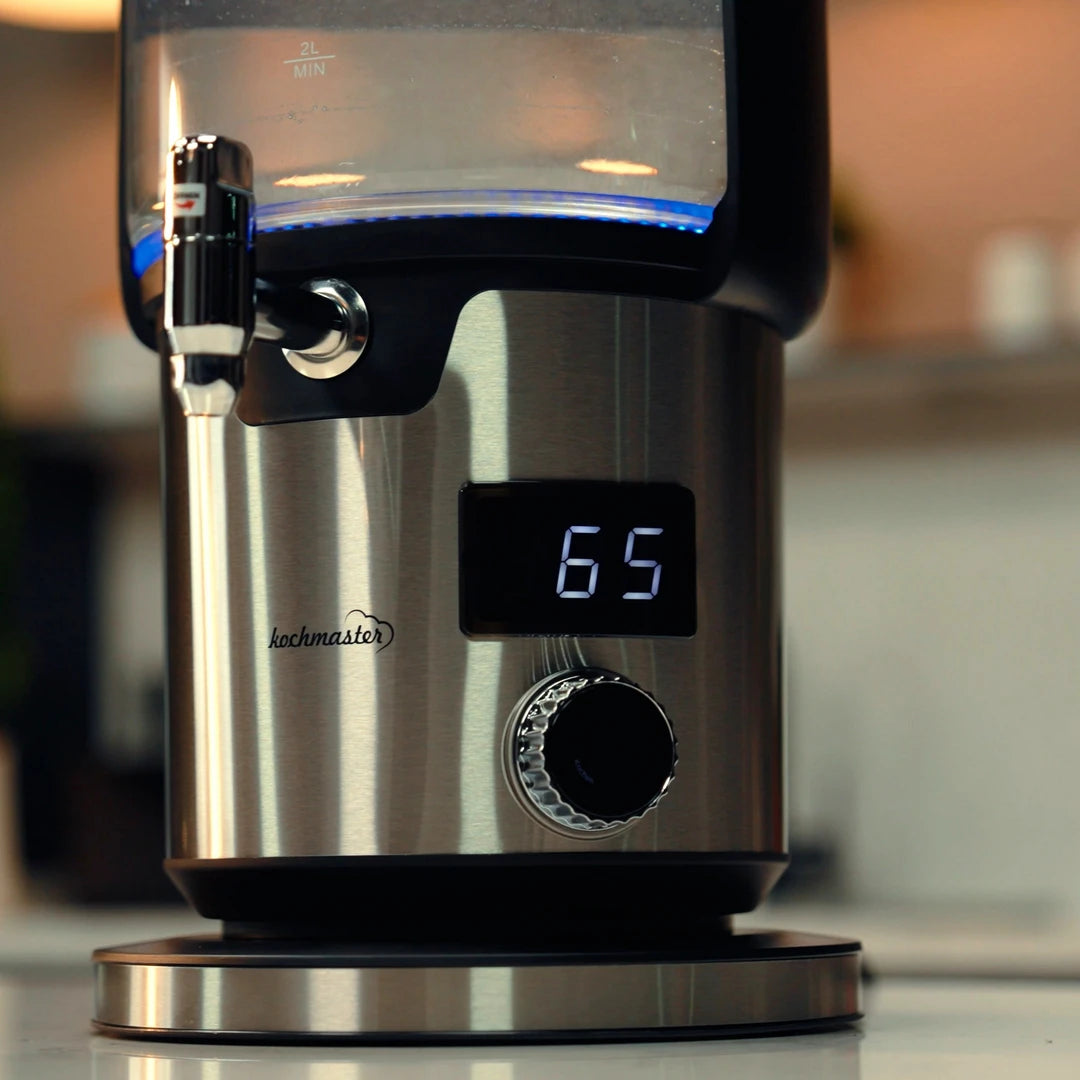 KOCHMASTER Aura Elektrischer Samowar aus Glas