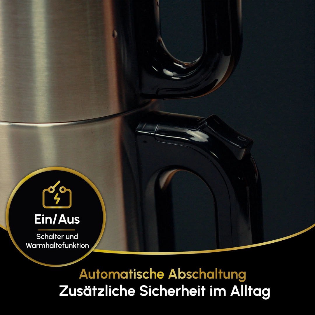 Kochmaster Dem Efendi Elegance Steel – Şık çay makinesi