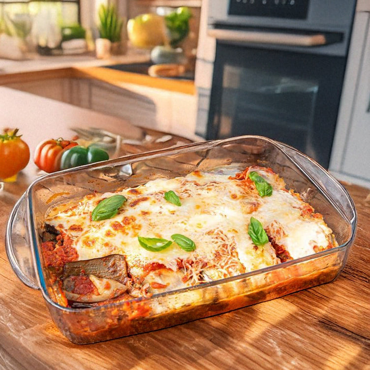 Kochmaster Isıya Dayanıklı Dikdörtgen Fırın Kabı