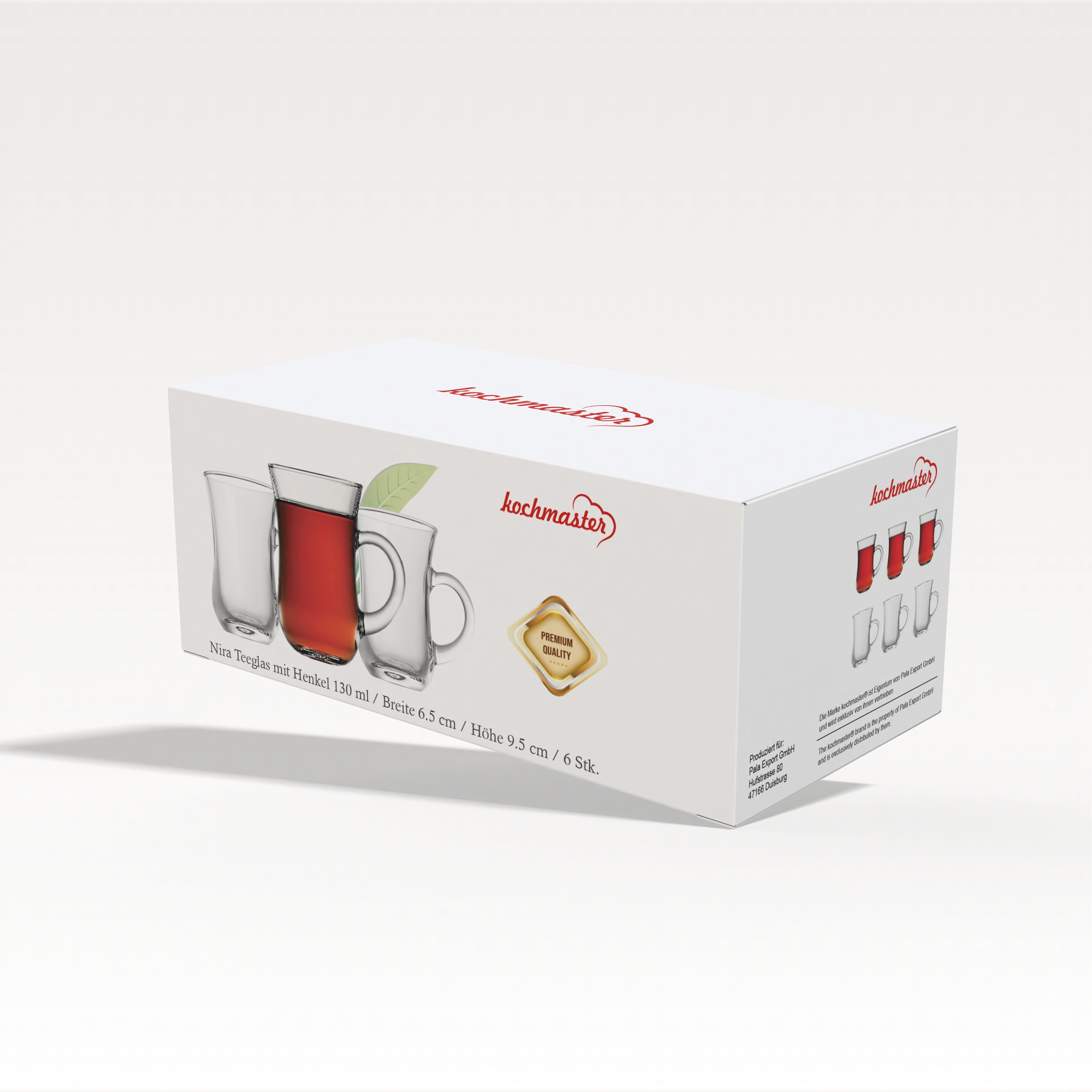 Nira Teeglas 130 ml – 6-tlg