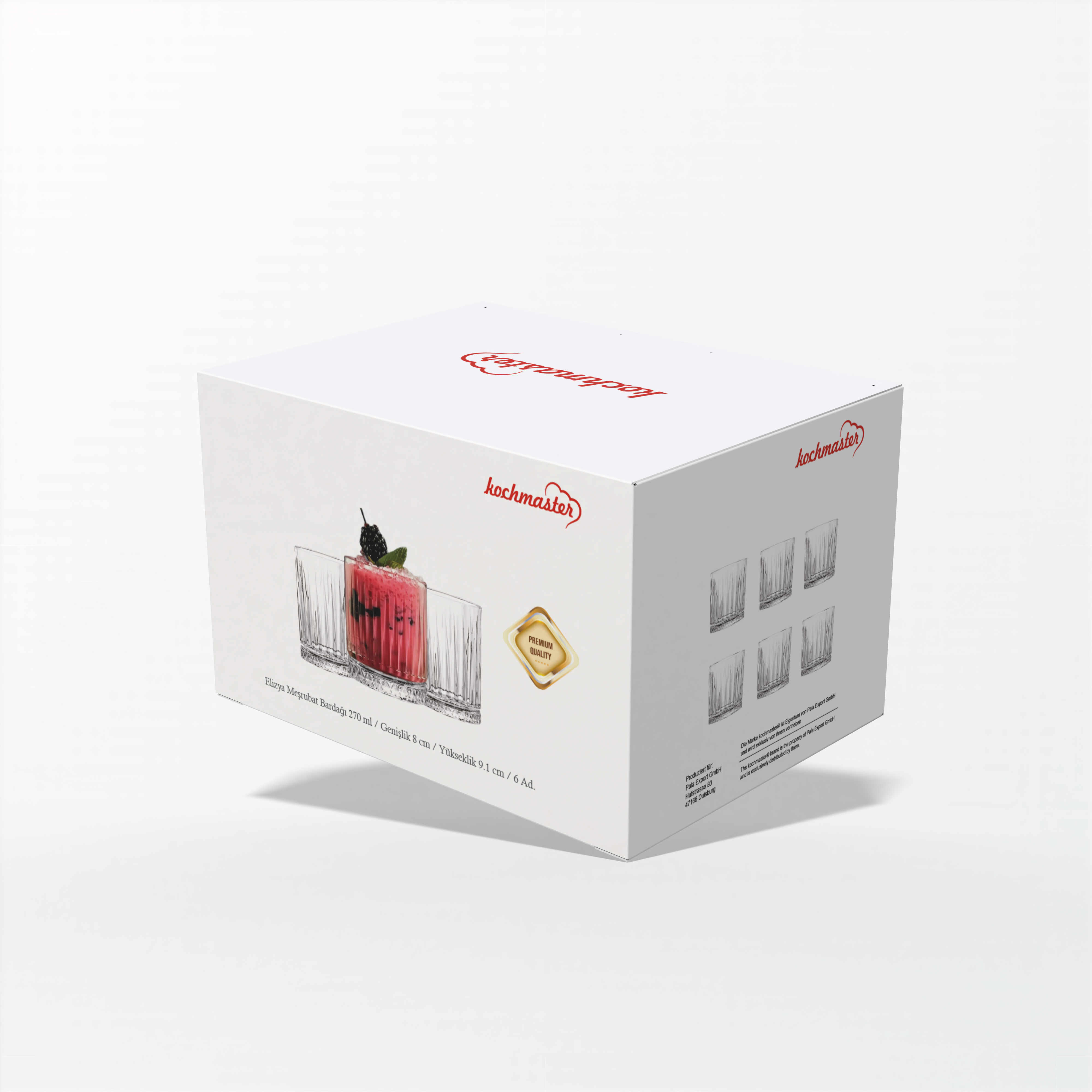 Elizya Softdrinkglas 270 ml – 6-tlg