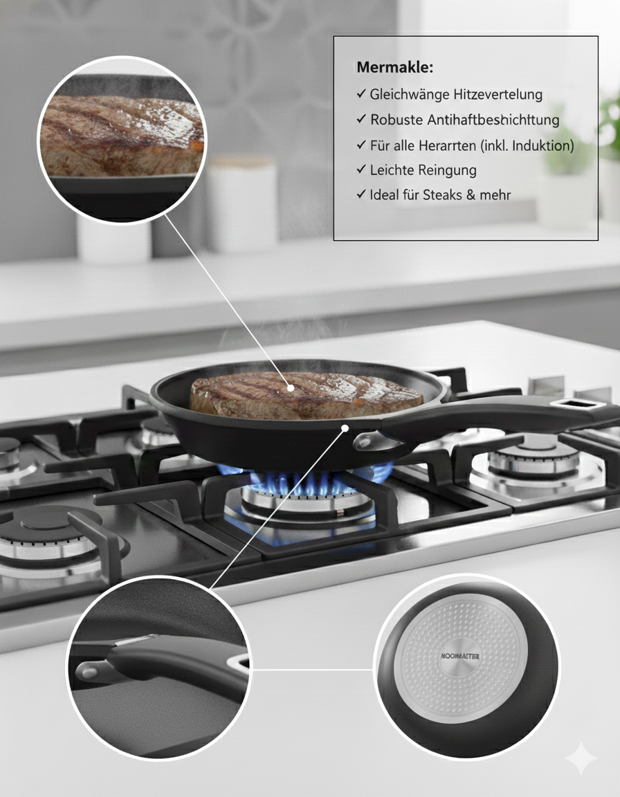KOCHMASTER FryMaxX frying pan 28 cm 