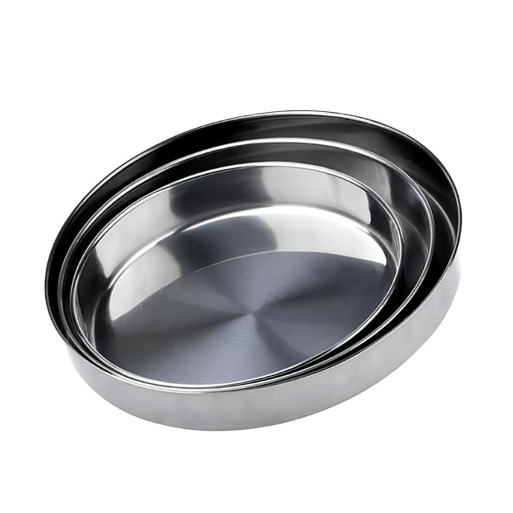 Kochmaster Platinium Edelstahl Backofenblech 3-teiliges Set