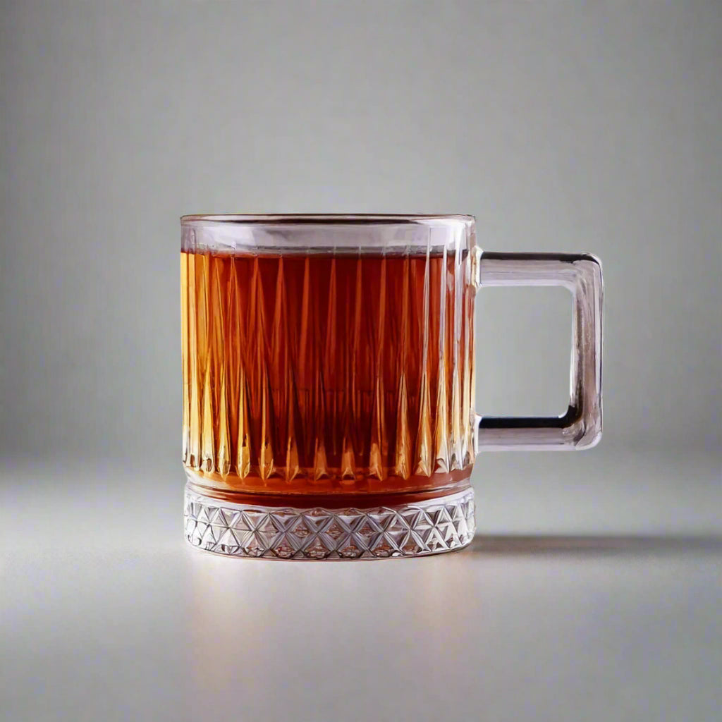 Kochmaster Elizya kulplu cam kupa – elegance 6 parça.