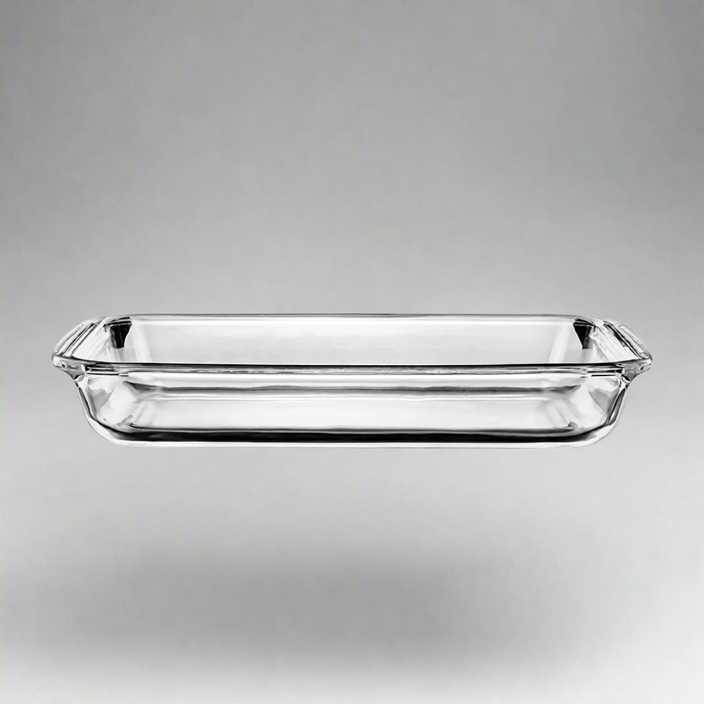 Kochmaster Hitzebeständiger Auflaufform aus Glas Rechteckig 2.2L